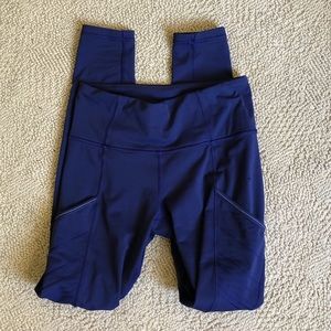 Navy blue Lululemon leggings